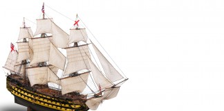 Image of the HMS Victory Scale Model