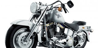 Image of a Harley Davidson Fat Boy scale model