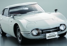 Image of a Toyota 2000GT scale model
