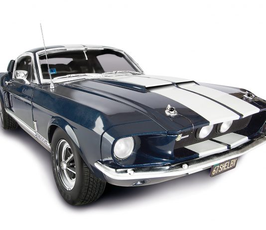 Top 10 Most Iconic Mustangs on Film Image of 1967 Mustang Shelby GT500, as cover image for blog about the Top 10 Most Iconic Mustangs on Film.