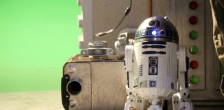 Image of the De Agostini ModelSpace 1:2 scale model R2-D2 droid replica, as the cover image for a blog about the top 4 Star Wars droids