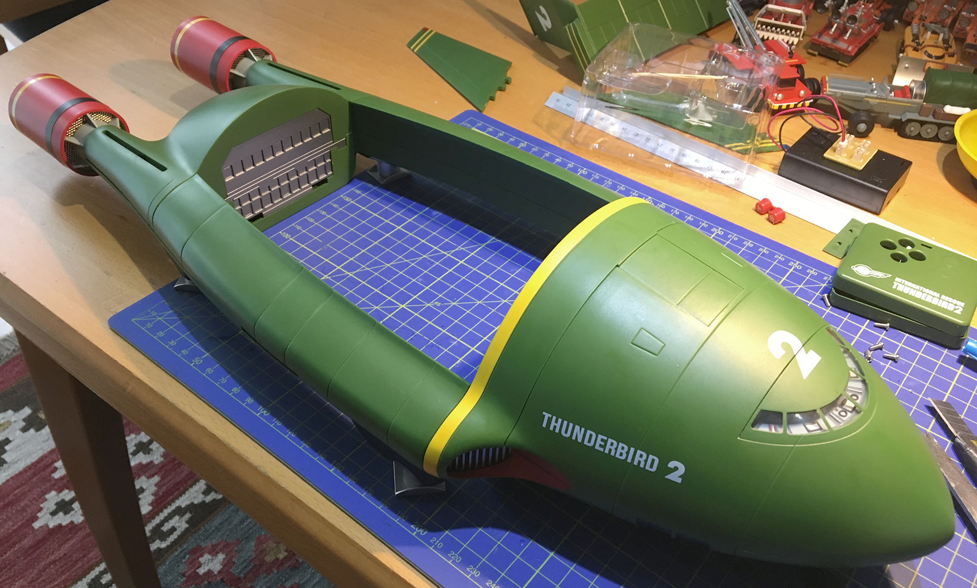 thunderbird 2 diecast model