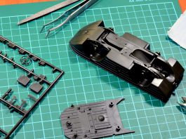 Image of plastic scale model, as the cover image for a guide blog about how to build plastic models.