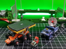 Cover image of the DeAgostini Thunderbird 2 model as part of a blog about the ModelSpace scale modeller spotlight on World of Wayne.
