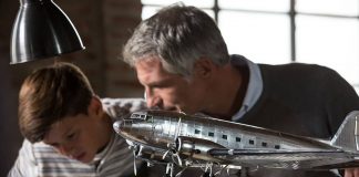 Image of father and son building the ModelSpace 1:32 scale Douglas DC-3 model plane, as part of a blog about indoor activities for families on rainy days
