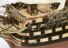 Image of the DeAgostini ModelSpace 1:90 scale Santisima Trinidad model ship, as part of a blog about the original Spanish ship's history.